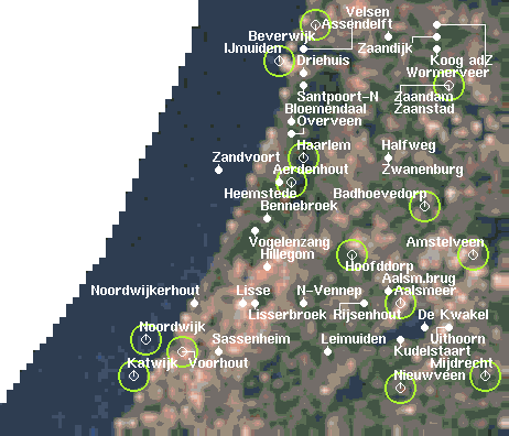 Sites in Regio Haarlem