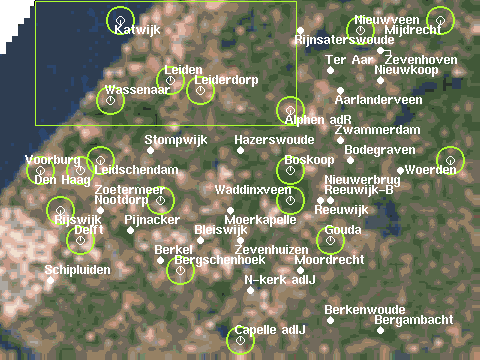 Sites in Regio Den Haag
