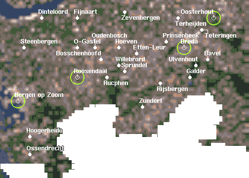 Sites in Regio Breda