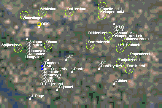 Sites in Regio Rotterdam