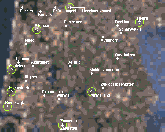 Sites in Regio Alkmaar