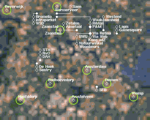 Sites in Regio Amsterdam