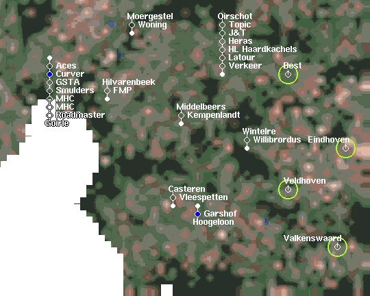 Sites in Regio Veldhoven en Best