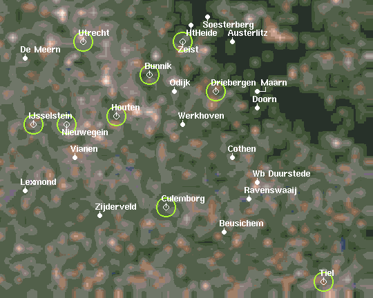 Sites in Regio Utrecht