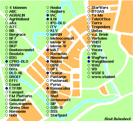 Sites in Wageningen