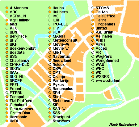 Sites in Wageningen