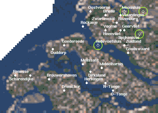 Sites in Region Maassluis and Hellevoetsluis