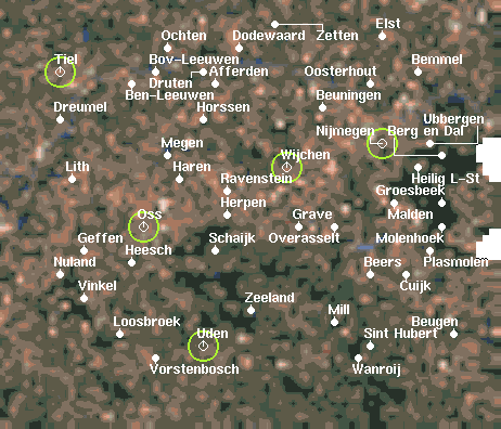 Sites in Region Nijmegen