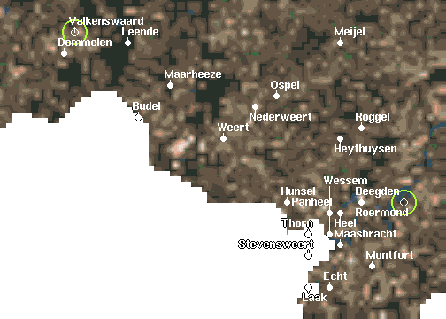 Sites in Region Valkenswaard and Weert