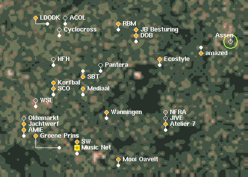 Sites in Region Oldemarkt and Dwingeloo